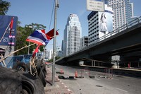 Deserted roads of Bangkok