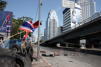 Deserted roads of Bangkok