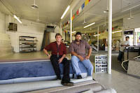 Gene and Gus at C&B Carpet Outlet